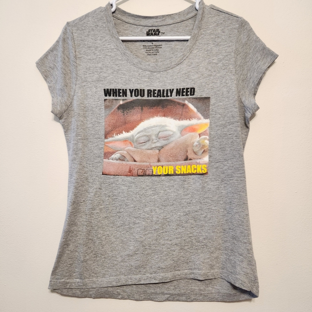 Grogu The Child Baby Yoda Graphic Tee